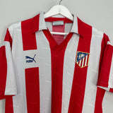 Shop 1992/93 ATLETICO MADRID HOME SHIRT (S) PUMA, classic football shirts, vintage football shirts & retro soccer jerseys at Cult Kits