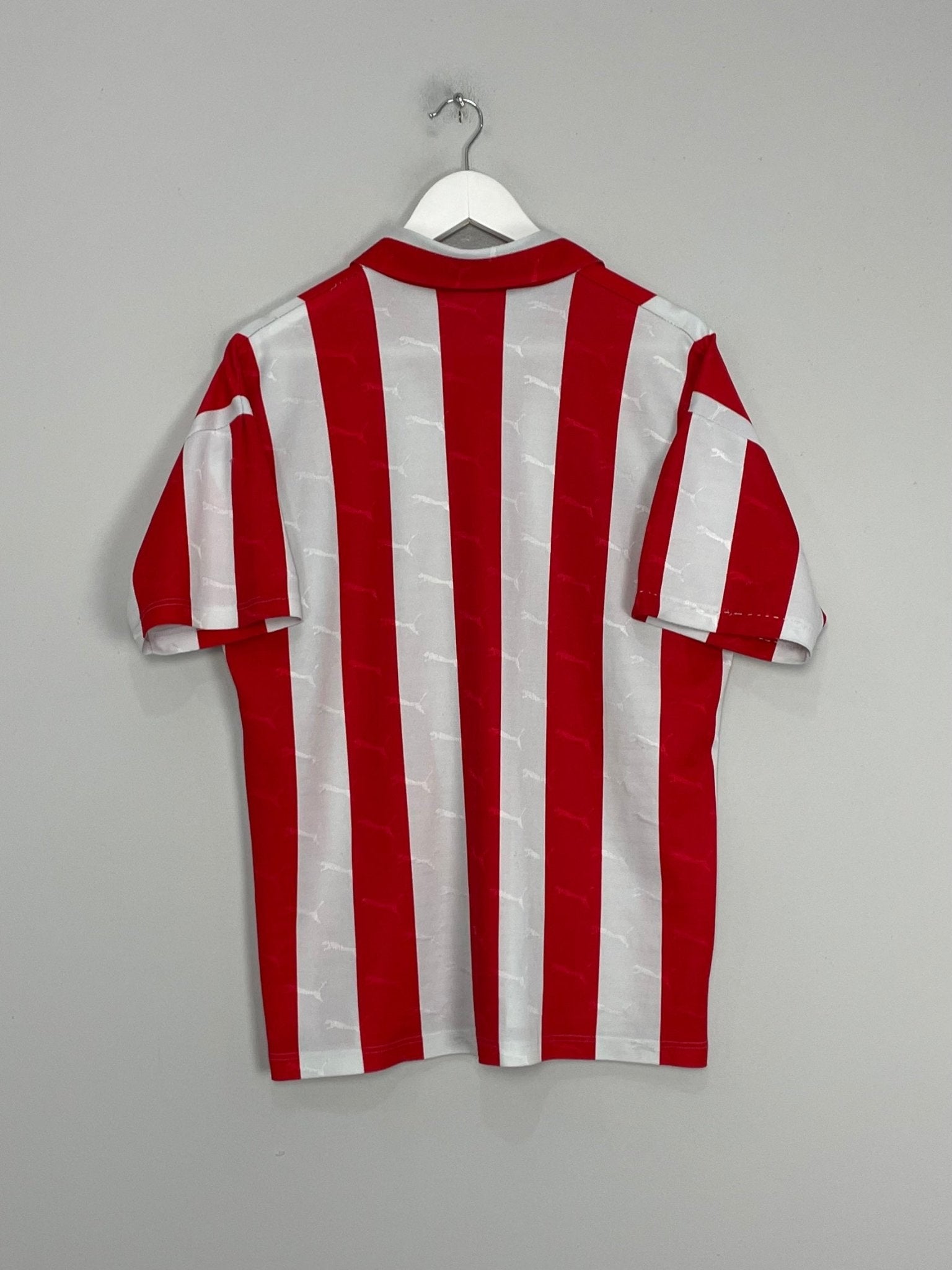 Shop 1992/93 ATLETICO MADRID HOME SHIRT (S) PUMA, classic football shirts, vintage football shirts & retro soccer jerseys at Cult Kits