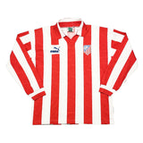 Buy 1992/93 Atletico Madrid L/S Home Shirt (M) Puma ~ Free worldwide shipping available ~ Authentic Vintage Football Shirts from Cult Kits