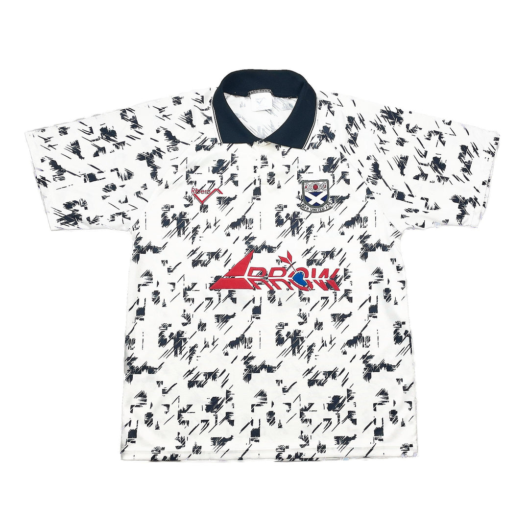 1992/93 Ayr United Home Shirt (M) Ribero – Cult Kits