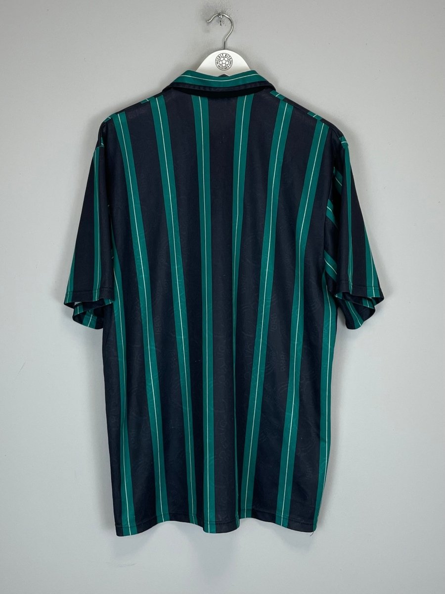 1992/93 CELTIC AWAY SHIRT (XL) UMBRO - Cult Kits - XL - Buy Vintage Football Shirts, Authentic Retro Football Shirts For Sale, Classic Football Shirts & Soccer Jersey
