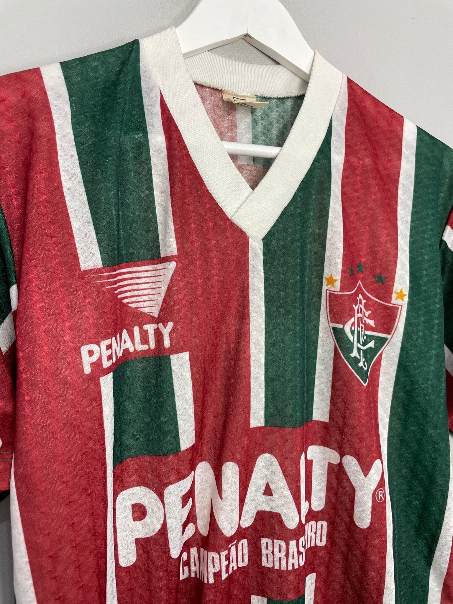 Shop 1992/93 FLUMINENSE #10 HOME SHIRT (M) PENALTY, classic football shirts, vintage football shirts & retro soccer jerseys at Cult Kits