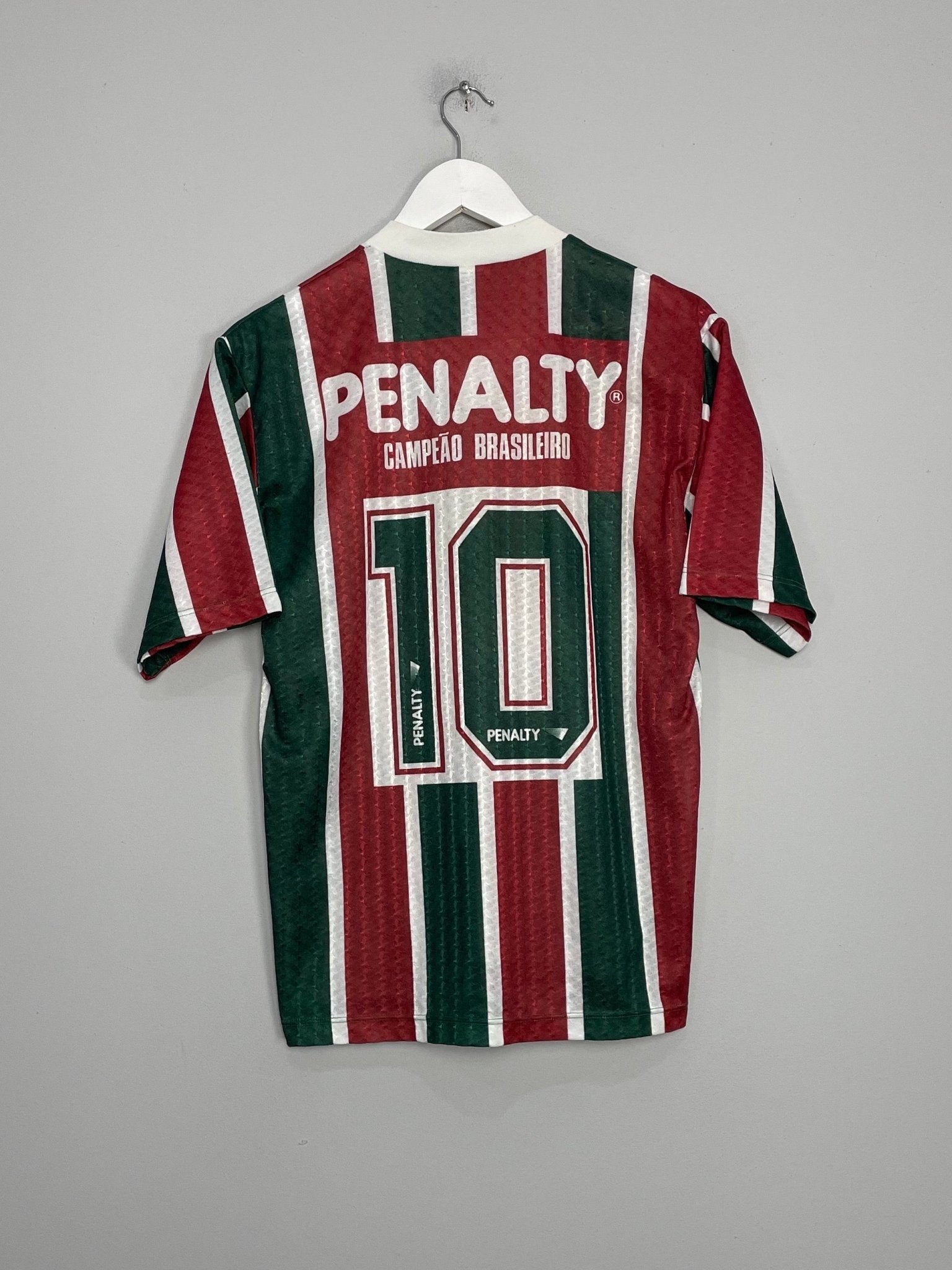 Shop 1992/93 FLUMINENSE #10 HOME SHIRT (M) PENALTY, classic football shirts, vintage football shirts & retro soccer jerseys at Cult Kits