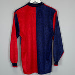 Shop 1992/93 GENOA L/S HOME SHIRT (M) ERREA, classic football shirts, vintage football shirts & retro soccer jerseys at Cult Kits