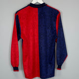 Shop 1992/93 GENOA L/S HOME SHIRT (M) ERREA, classic football shirts, vintage football shirts & retro soccer jerseys at Cult Kits