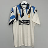 Shop 1992/93 INTER MILAN AWAY SHIRT (L) UMBRO, classic football shirts, vintage football shirts & retro soccer jerseys at Cult Kits