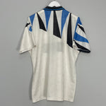 Shop 1992/93 INTER MILAN AWAY SHIRT (L) UMBRO, classic football shirts, vintage football shirts & retro soccer jerseys at Cult Kits