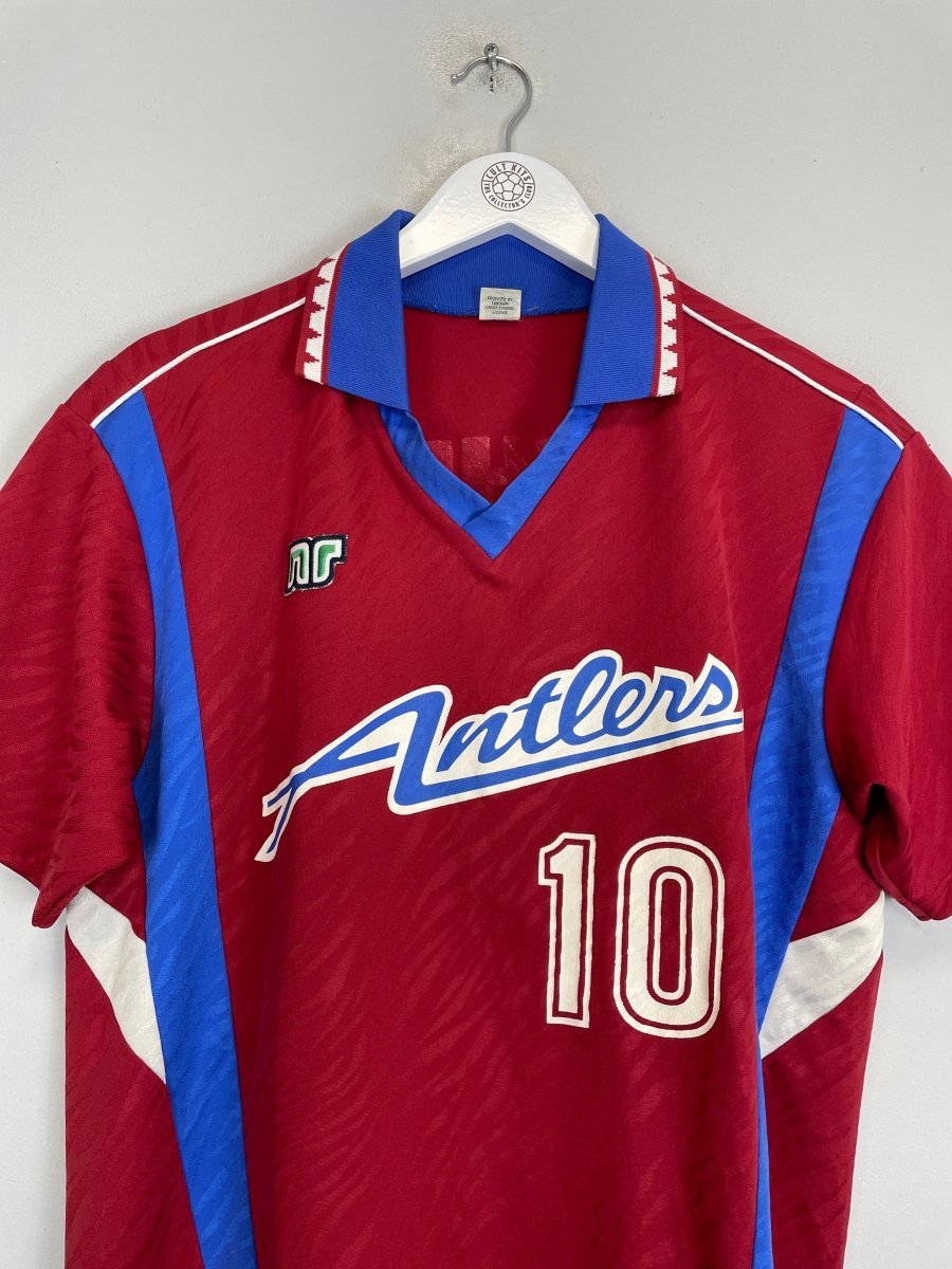 1992/93 KASHIMA ANTLERS ZICO 10 HOME SHIRT (L) NR - Cult Kits - Large - Buy Vintage Football Shirts, Authentic Retro Football Shirts For Sale, Classic Football Shirts & Soccer Jersey