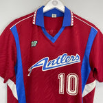 1992/93 KASHIMA ANTLERS ZICO 10 HOME SHIRT (L) NR - Cult Kits - Large - Buy Vintage Football Shirts, Authentic Retro Football Shirts For Sale, Classic Football Shirts & Soccer Jersey