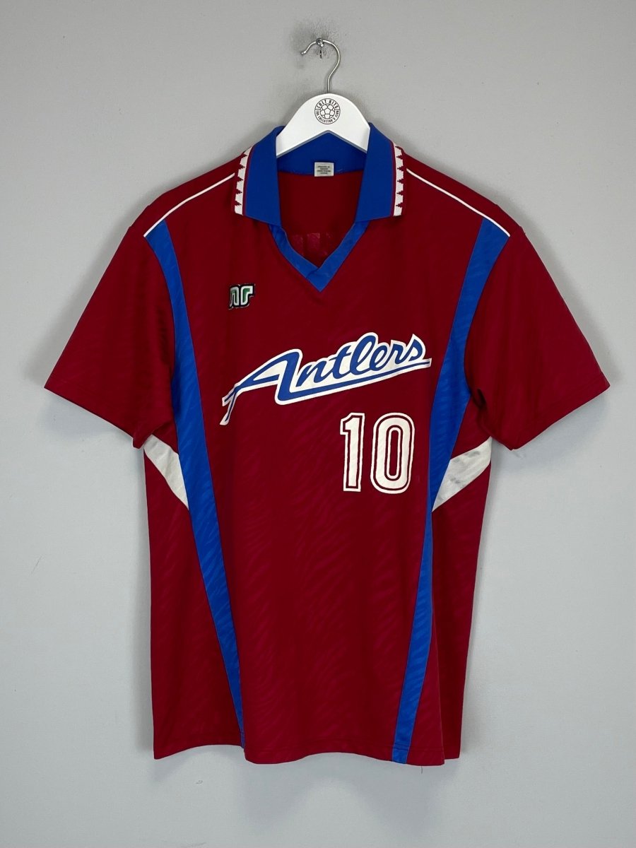 1992/93 KASHIMA ANTLERS ZICO 10 HOME SHIRT (L) NR - Cult Kits - Large - Buy Vintage Football Shirts, Authentic Retro Football Shirts For Sale, Classic Football Shirts & Soccer Jersey