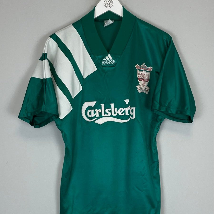 1992/93 LIVERPOOL CENTENARY AWAY SHIRT (M) ADIDAS - Cult Kits - Medium - Buy Vintage Football Shirts, Authentic Retro Football Shirts For Sale, Classic Football Shirts & Soccer Jersey