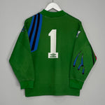 Shop 1992/93 MANCHESTER UNITED #1 GK SHIRT (S) UMBRO, classic football shirts, vintage football shirts & retro soccer jerseys at Cult Kits