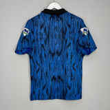 Shop 1992/93 MANCHESTER UNITED AWAY SHIRT (S) UMBRO, classic football shirts, vintage football shirts & retro soccer jerseys at Cult Kits