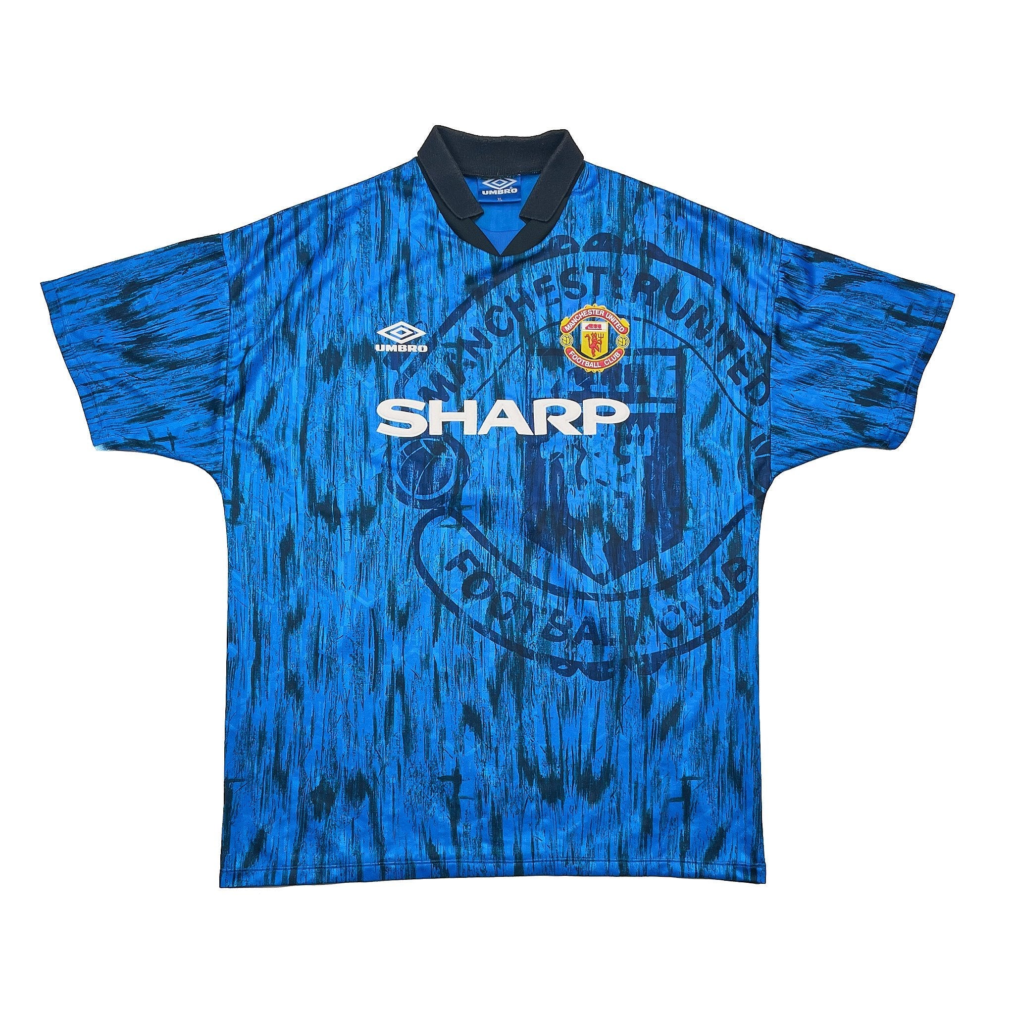 1992/93 Manchester United Cantona #7 Away Shirt (XL) Umbro – Cult Kits