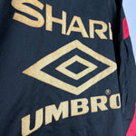 Shop 1992/93 MANCHESTER UNITED TRACK JACKET (XL) UMBRO, classic football shirts, vintage football shirts & retro soccer jerseys at Cult Kits