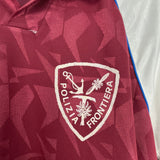 Shop 1992/93 POLIZIA FRONTIERA SCARPINI #3 HOME SHIRT (XL) GIACOMIN SPORT, classic football shirts, vintage football shirts & retro soccer jerseys at Cult Kits