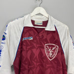 Shop 1992/93 POLIZIA FRONTIERA SCARPINI #3 HOME SHIRT (XL) GIACOMIN SPORT, classic football shirts, vintage football shirts & retro soccer jerseys at Cult Kits