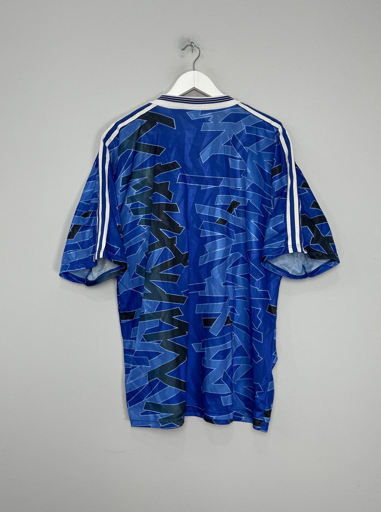 Shop 1992/93 SCHALKE HOME SHIRT (XL) ADIDAS, classic football shirts, vintage football shirts & retro soccer jerseys at Cult Kits