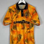 Shop 1992/93 WOLVES HOME SHIRT (M) MOLINEUX, classic football shirts, vintage football shirts & retro soccer jerseys at Cult Kits