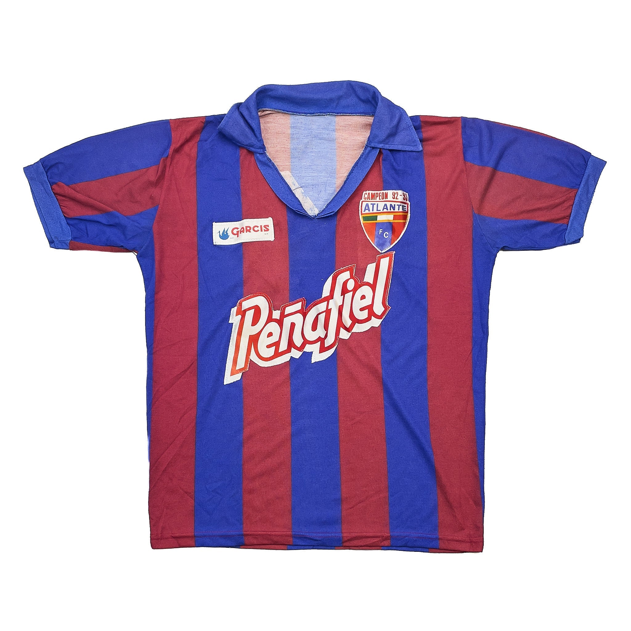 Buy 1992/94 Atlante 14 *Match Issue* Home Shirt (M) Garcis ~ Free worldwide shipping available ~ Authentic Vintage Football Shirts from Cult Kits
