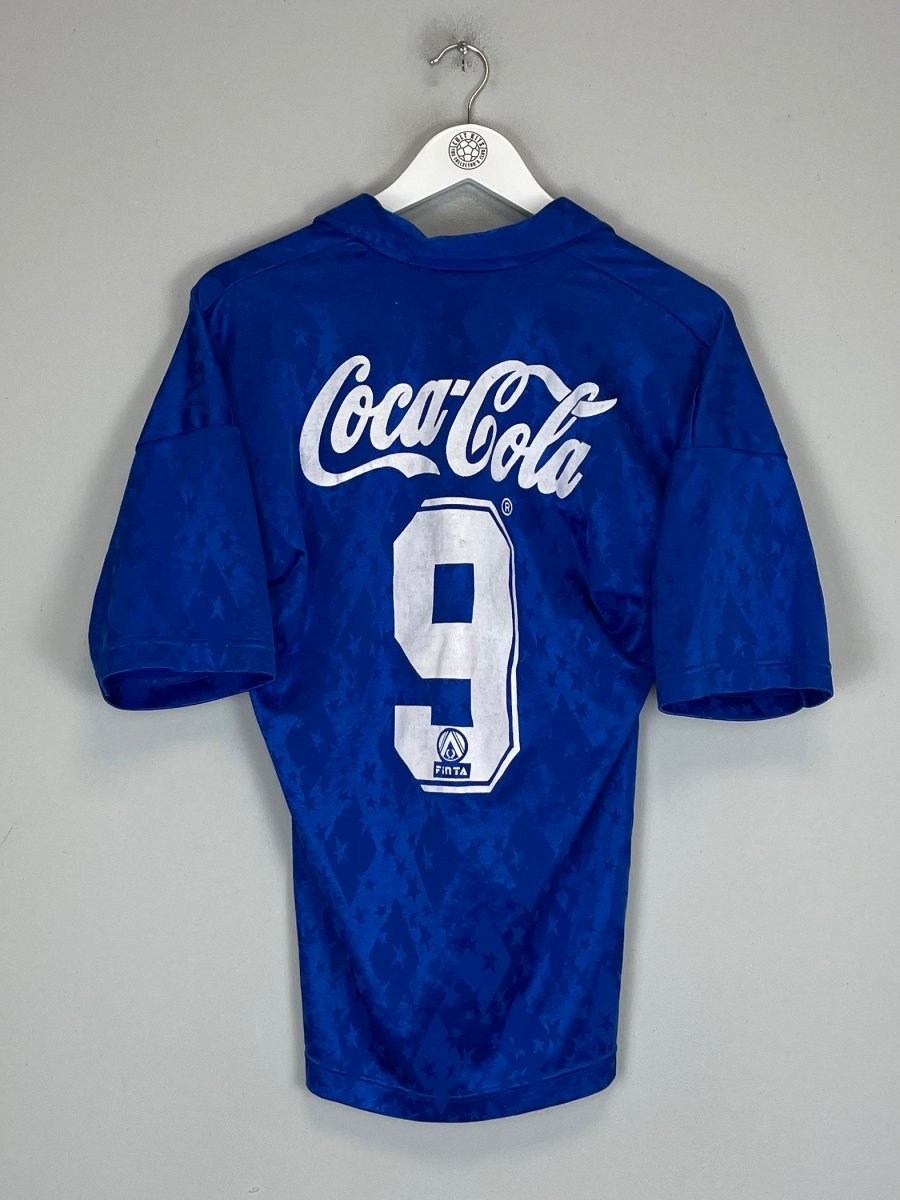 1992/94 CRUZEIRO 9 (RONALDO) HOME SHIRT (L) FINTA - Cult Kits - Large - Buy Vintage Football Shirts, Authentic Retro Football Shirts For Sale, Classic Football Shirts & Soccer Jersey