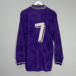 Shop 1992/94 FIORENTINA #7 L/S HOME SHIRT (L) LOTTO, classic football shirts, vintage football shirts & retro soccer jerseys at Cult Kits
