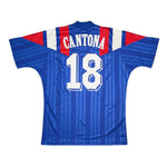 Buy 1992/94 FRANCE CANTONA 18 HOME SHIRT (L) ADIDAS ~ Free worldwide shipping available ~ Authentic Vintage Football Shirts from Cult Kits