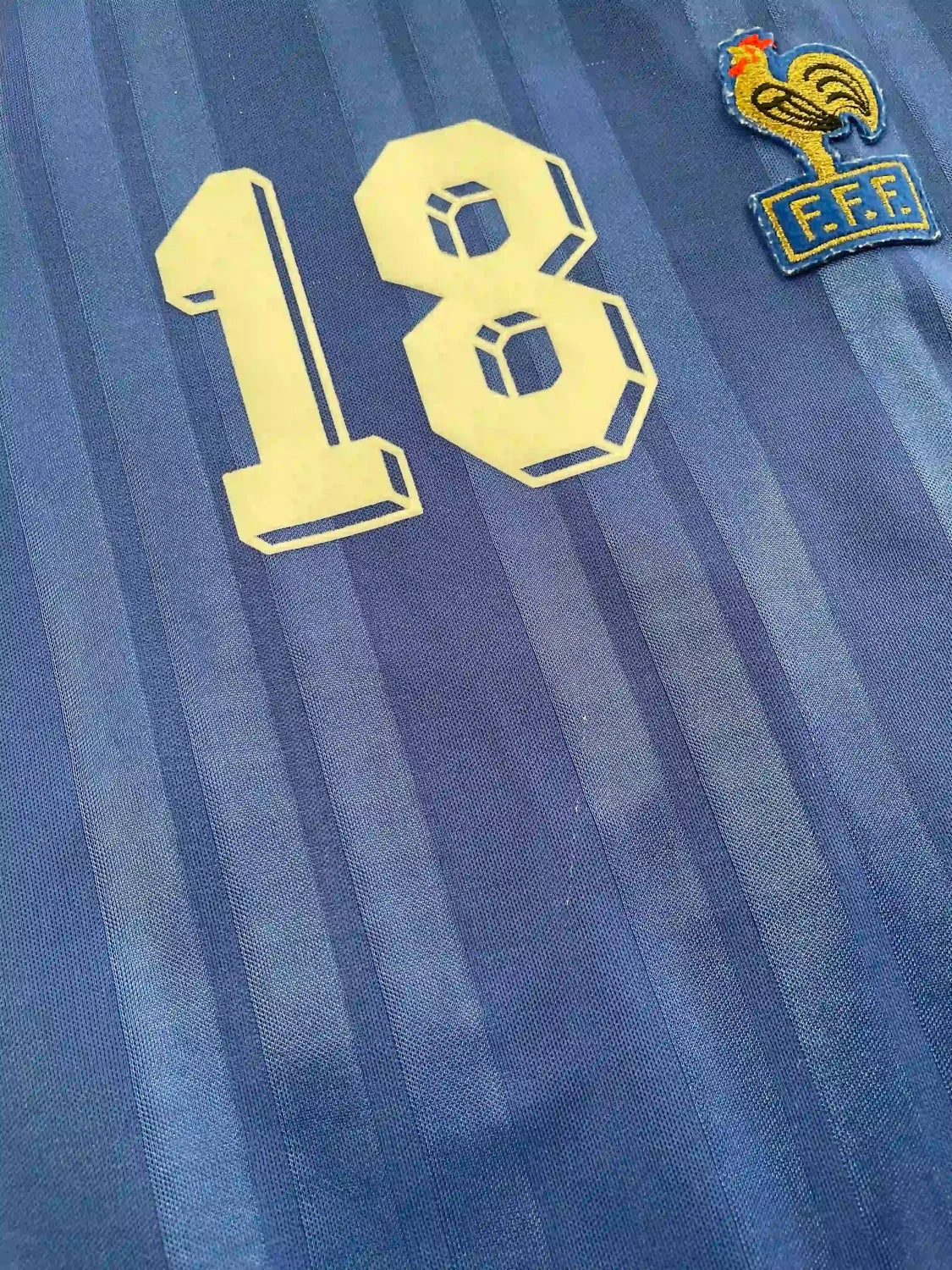 1992 France Adidas football shirt - view 3 - Cult Kits