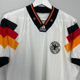 Shop 1992/94 GERMANY HOME SHIRT (L) ADIDAS, classic football shirts, vintage football shirts & retro soccer jerseys at Cult Kits