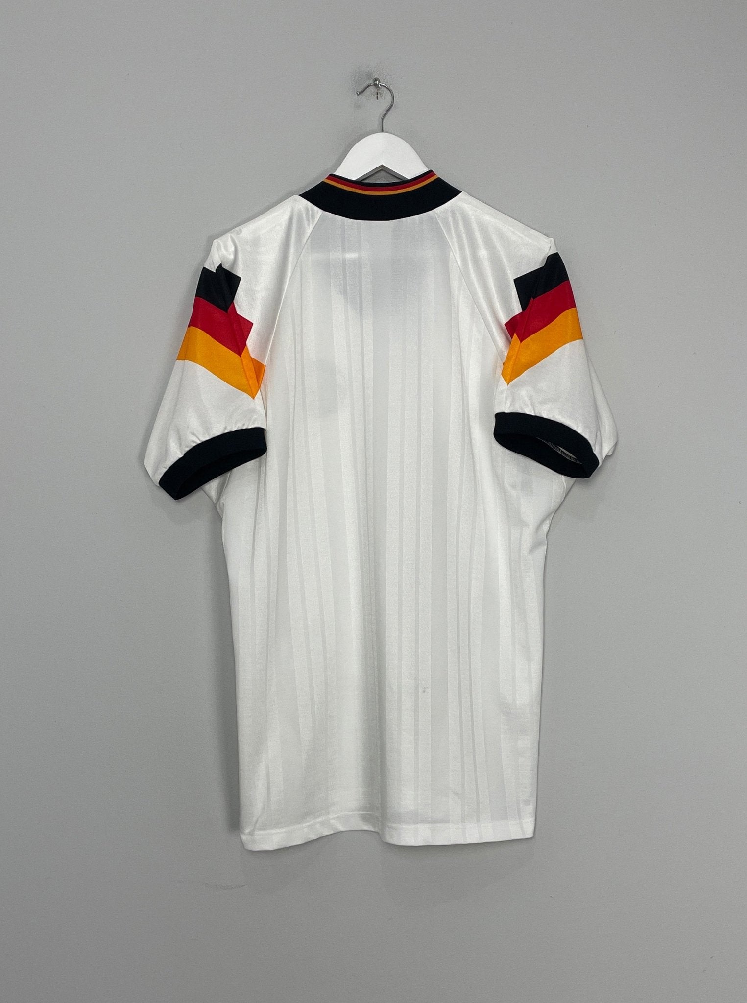 Shop 1992/94 GERMANY HOME SHIRT (L) ADIDAS, classic football shirts, vintage football shirts & retro soccer jerseys at Cult Kits