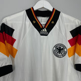 Shop 1992/94 GERMANY HOME SHIRT (L) ADIDAS, classic football shirts, vintage football shirts & retro soccer jerseys at Cult Kits