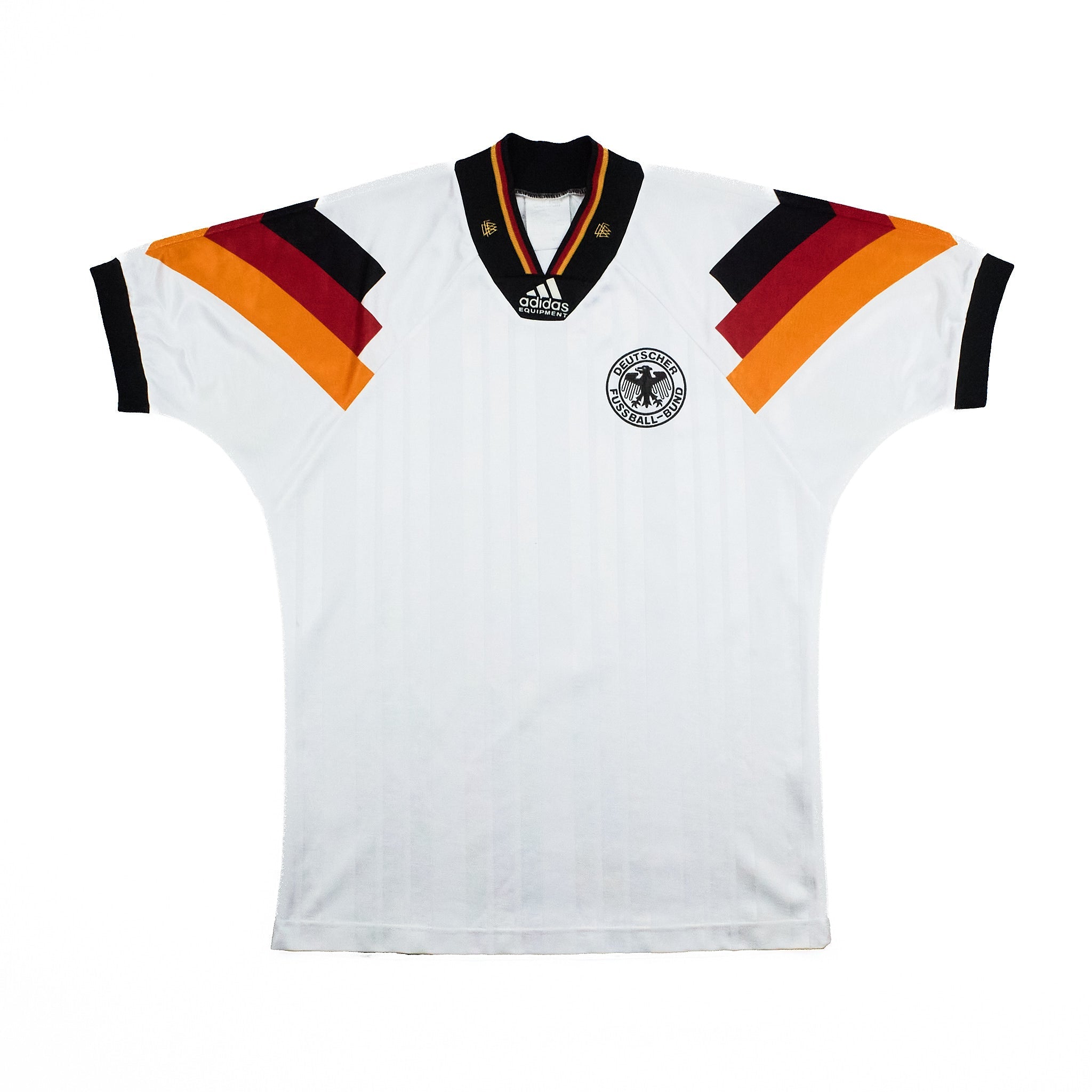 Buy 1992/94 Germany Home Shirt (M) Adidas ~ Free worldwide shipping ~ Authentic Vintage Football Shirts from Cult Kits