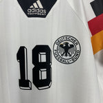 Shop 1992/94 GERMANY KLINSMANN #18 HOME SHIRT (S) ADIDAS, classic football shirts, vintage football shirts & retro soccer jerseys at Cult Kits