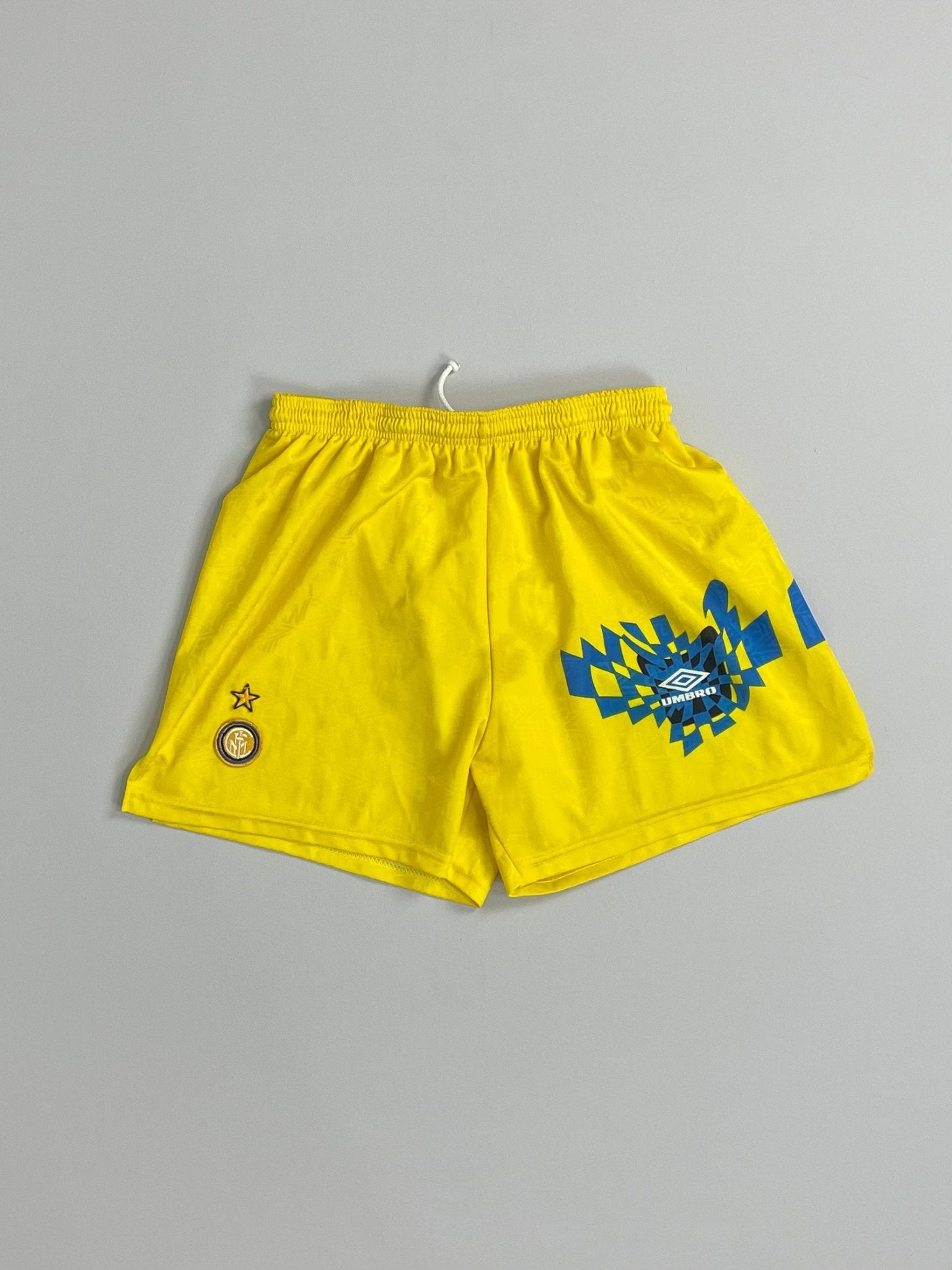 Shop 1992/94 INTER MILAN AWAY SHORTS (S) UMBRO, classic football shirts, vintage football shirts & retro soccer jerseys at Cult Kits