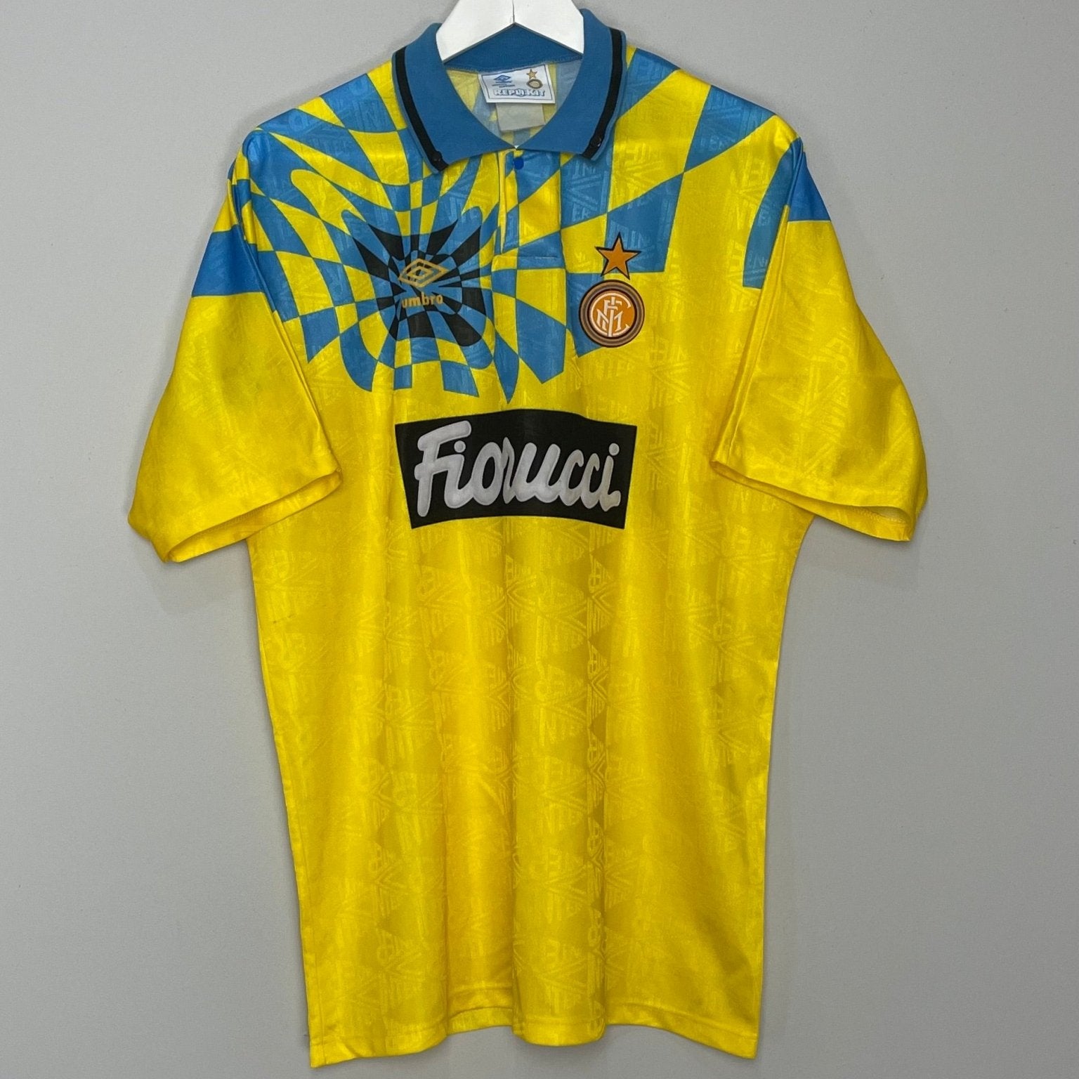 Shop 1992/94 INTER MILAN THIRD SHIRT (L) UMBRO, classic football shirts, vintage football shirts & retro soccer jerseys at Cult Kits