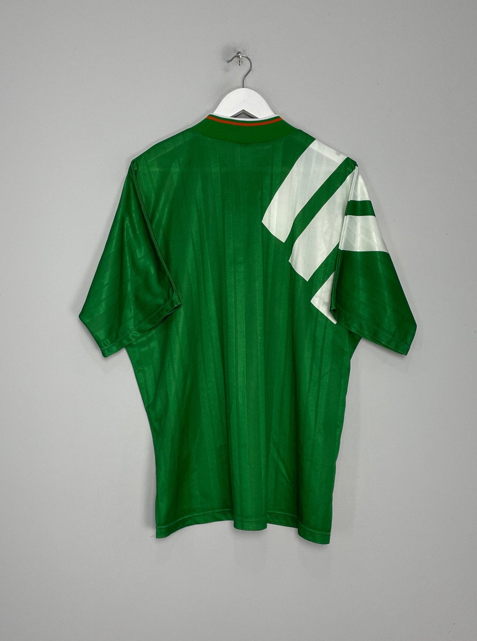 Shop 1992/94 IRELAND HOME SHIRT (XL) ADIDAS, classic football shirts, vintage football shirts & retro soccer jerseys at Cult Kits