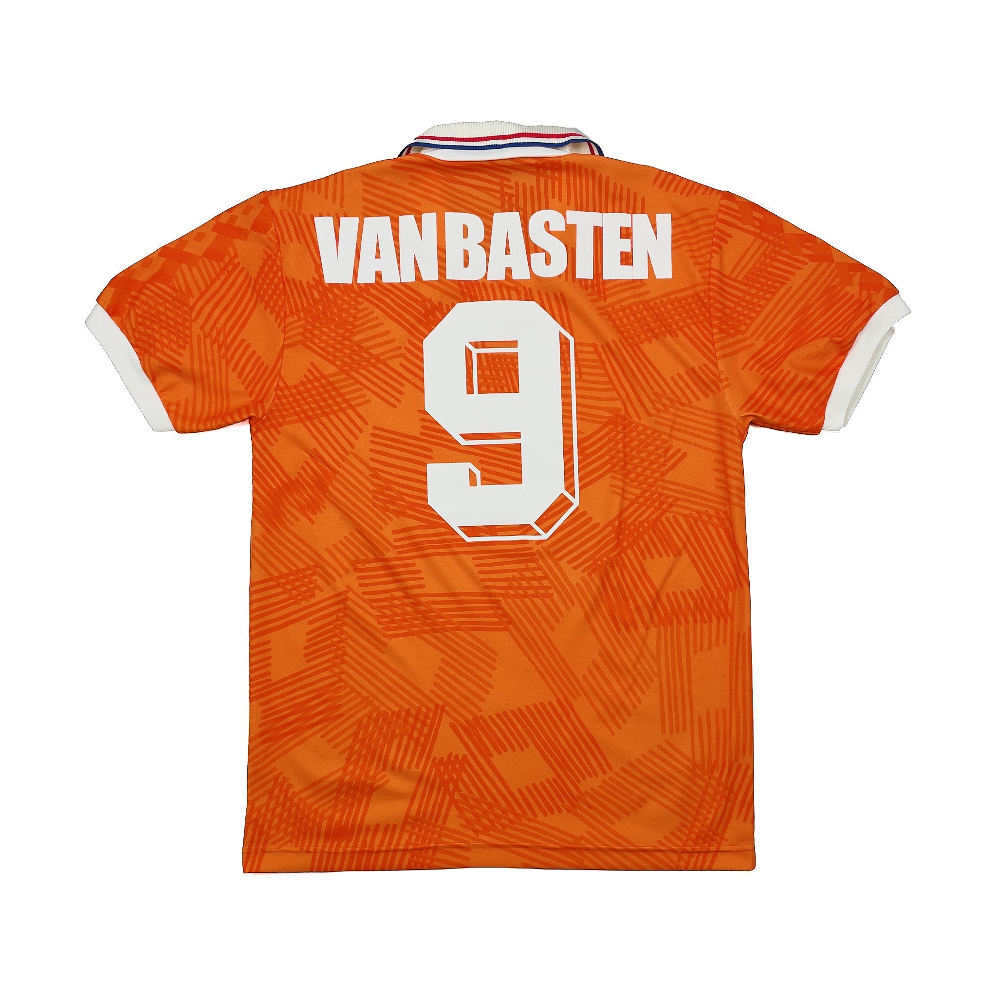 Buy 1992/94 Netherlands Van Basten 9 Home Shirt (M) Lotto ~ Free worldwide shipping available ~ Authentic Vintage Football Shirts from Cult Kits