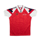 Buy 1992/94 Norway Home Shirt (S) Adidas ~ Free worldwide shipping ~ Authentic Vintage Football Shirts from Cult Kits