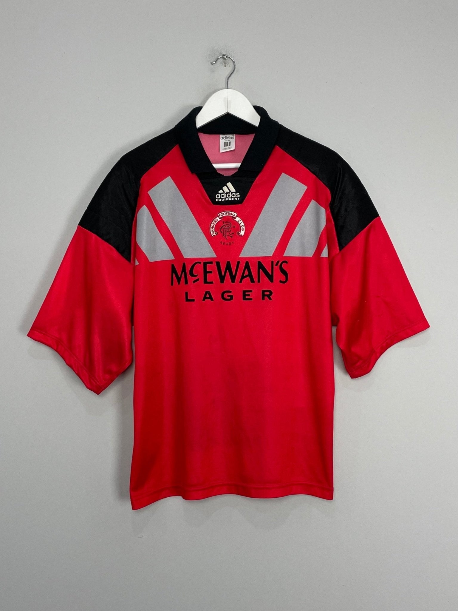 Shop 1992/94 RANGERS GK SHIRT (M) ADIDAS, classic football shirts, vintage football shirts & retro soccer jerseys at Cult Kits