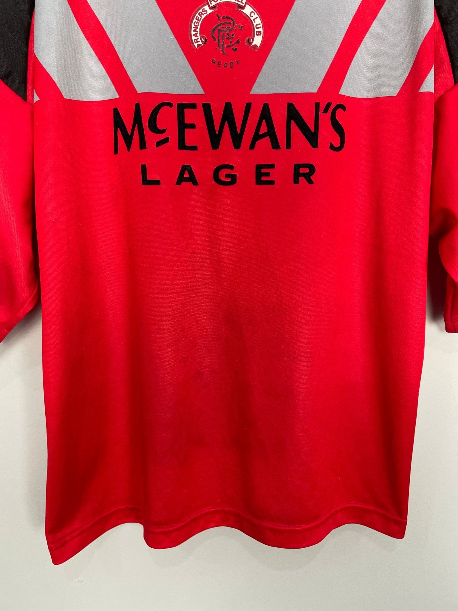 Shop 1992/94 RANGERS GK SHIRT (M) ADIDAS, classic football shirts, vintage football shirts & retro soccer jerseys at Cult Kits