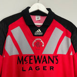 Shop 1992/94 RANGERS GK SHIRT (M) ADIDAS, classic football shirts, vintage football shirts & retro soccer jerseys at Cult Kits