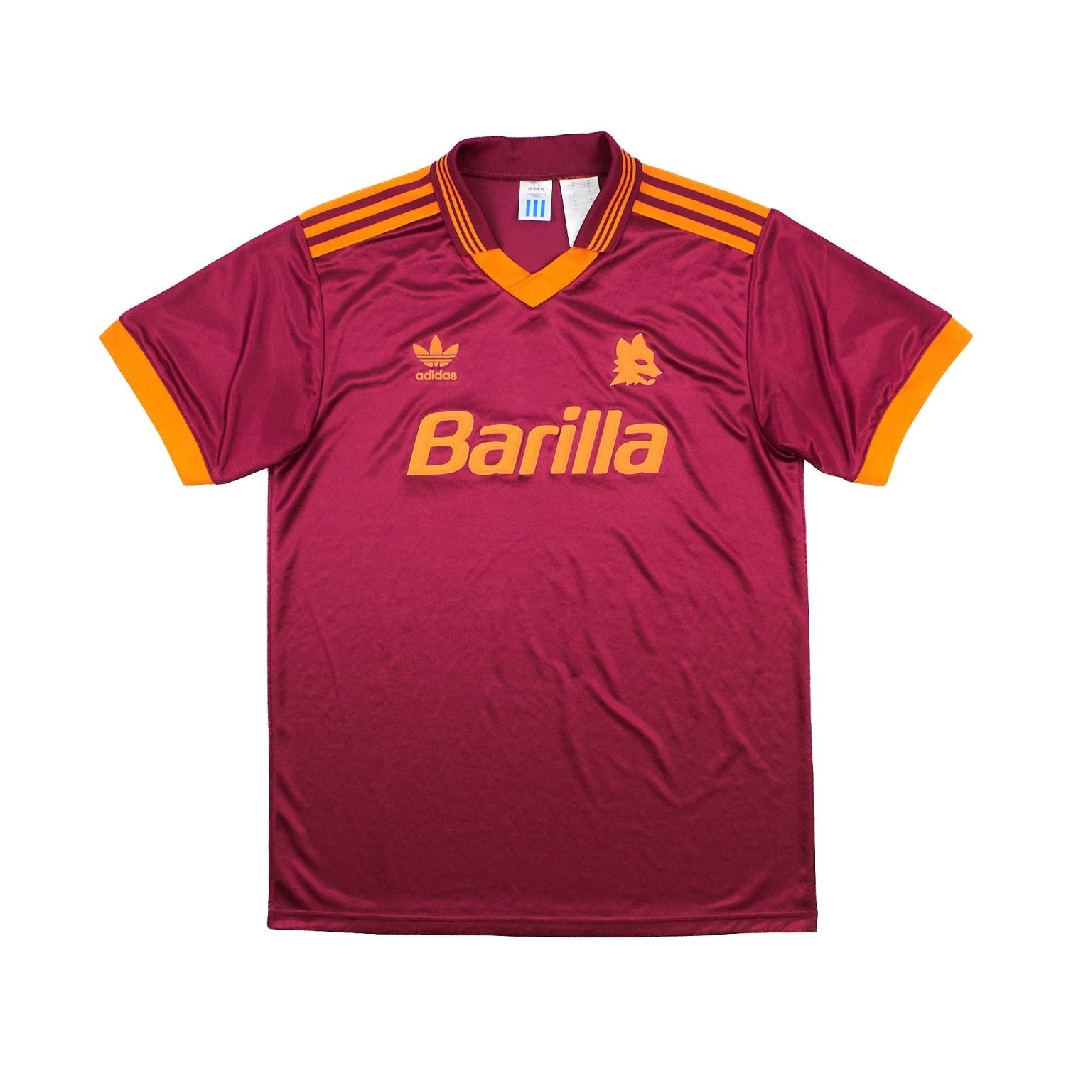 1992 Roma Adidas football shirt - view 1 - Cult Kits