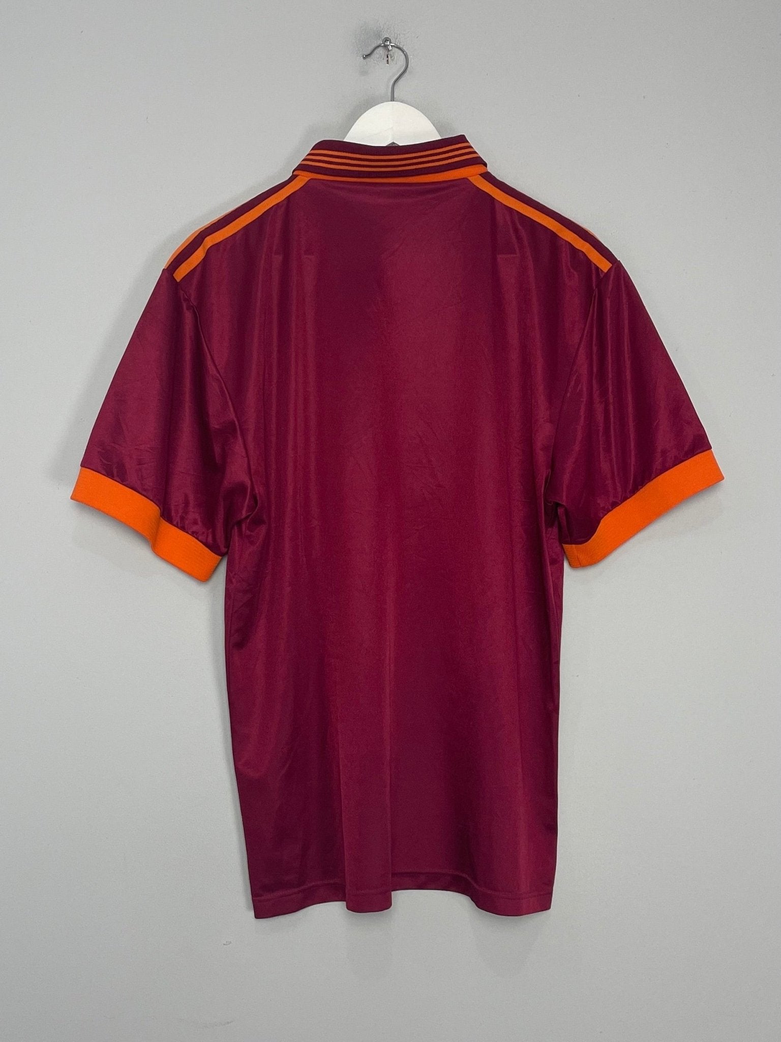 Shop 1992/94 ROMA HOME SHIRT (L) ADIDAS, classic football shirts, vintage football shirts & retro soccer jerseys at Cult Kits