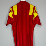 Shop 1992/94 SPAIN HOME SHIRT (L) ADIDAS, classic football shirts, vintage football shirts & retro soccer jerseys at Cult Kits