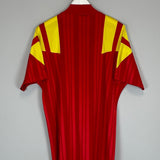 Shop 1992/94 SPAIN HOME SHIRT (L) ADIDAS, classic football shirts, vintage football shirts & retro soccer jerseys at Cult Kits