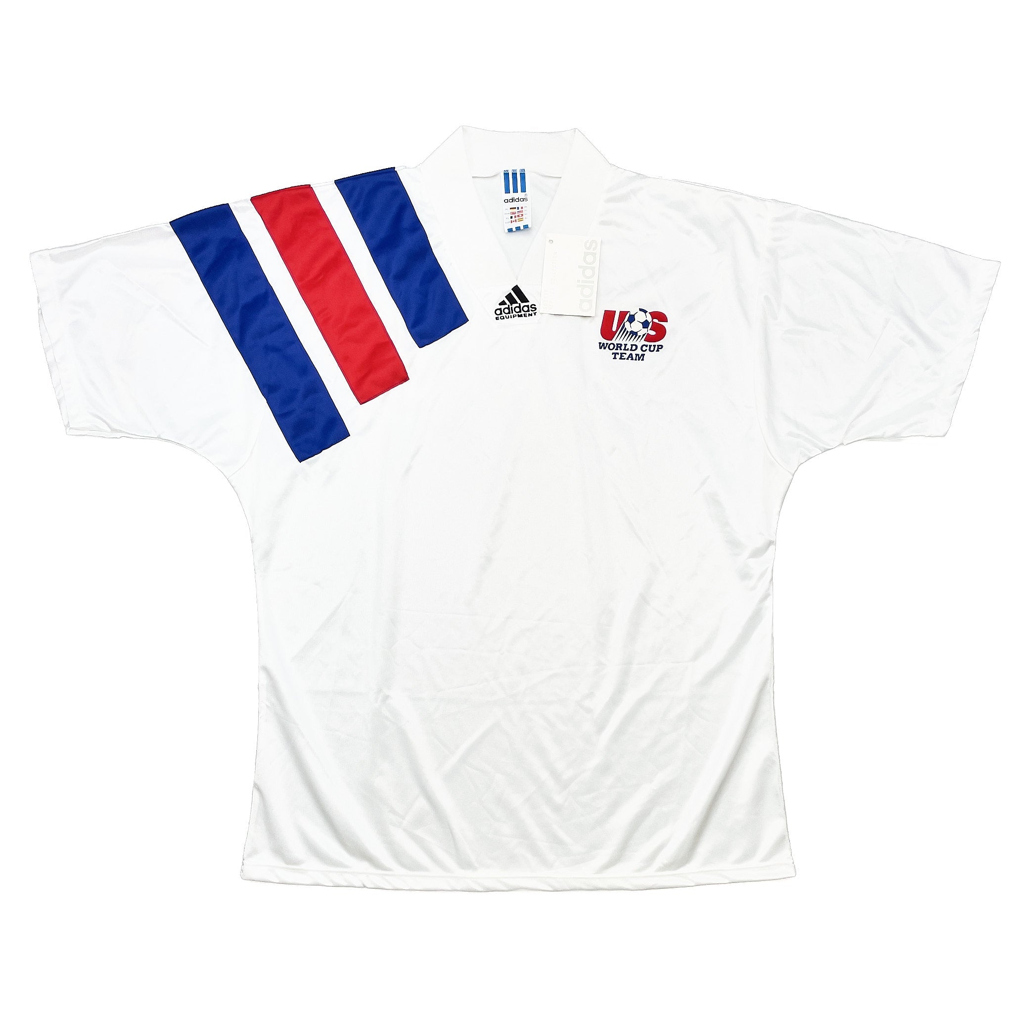 Buy 1992/94 USA *BNWT* Home Shirt (XL) Adidas ~ Free worldwide shipping ~ Authentic Vintage Football Shirts from Cult Kits