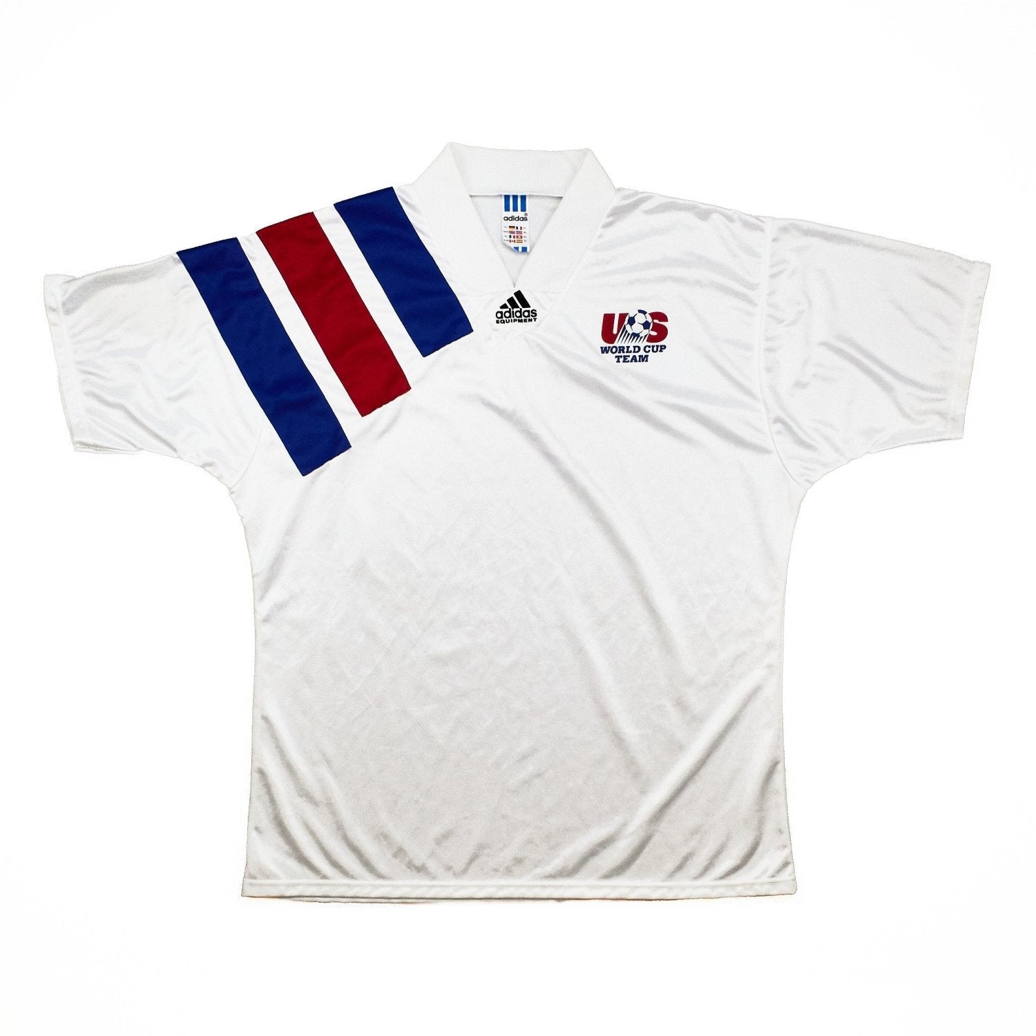 1992 USA Adidas football shirt - view 1 - Cult Kits
