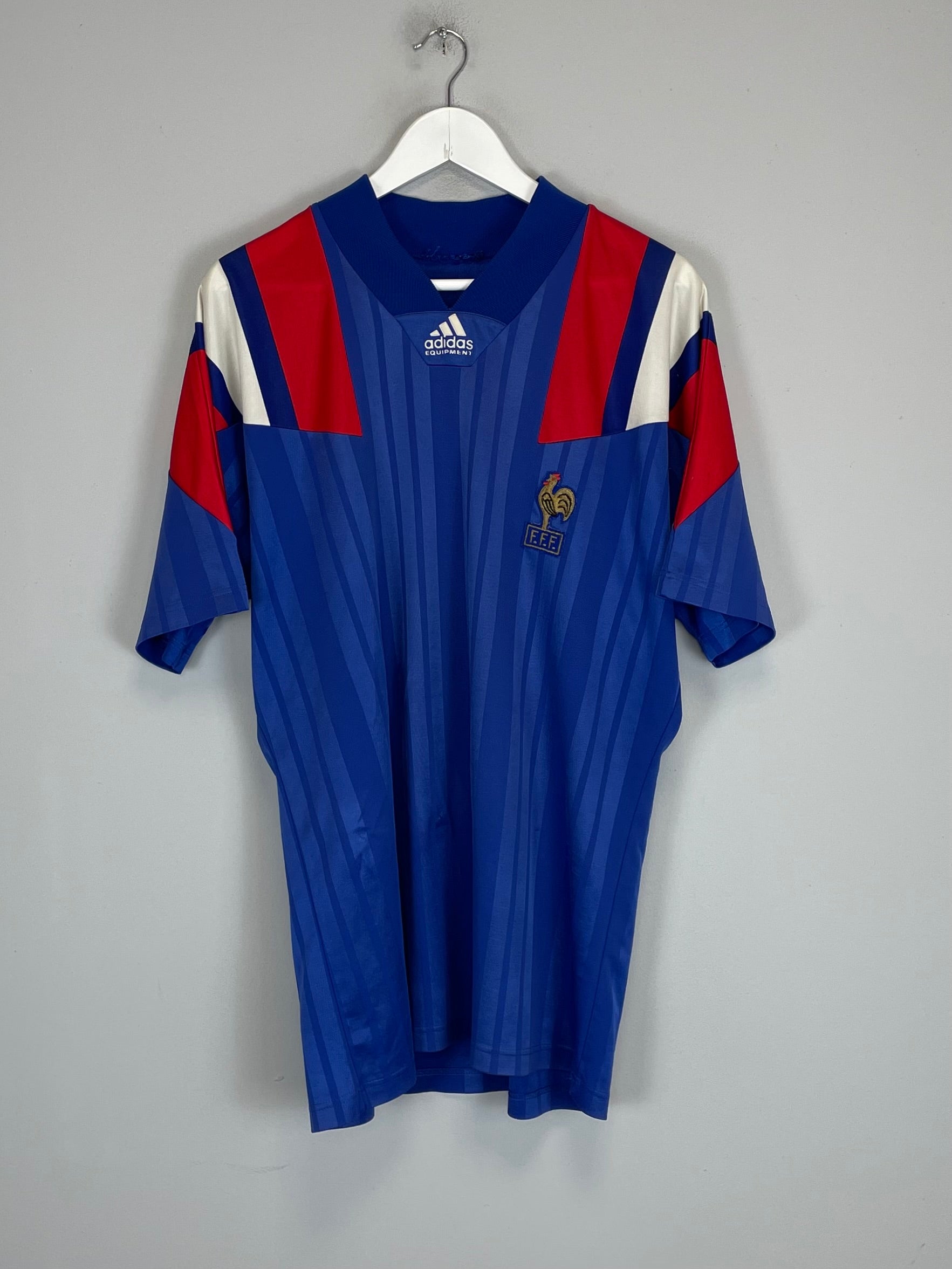 1992/94 FRANCE HOME SHIRT (XL) ADIDAS