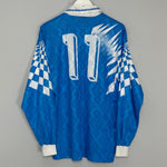 Shop 1993 SAN MAURIZIO #11 L/S HOME SHIRT (XL) OM, classic football shirts, vintage football shirts & retro soccer jerseys at Cult Kits