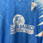 Shop 1993 SAN MAURIZIO #11 L/S HOME SHIRT (XL) OM, classic football shirts, vintage football shirts & retro soccer jerseys at Cult Kits